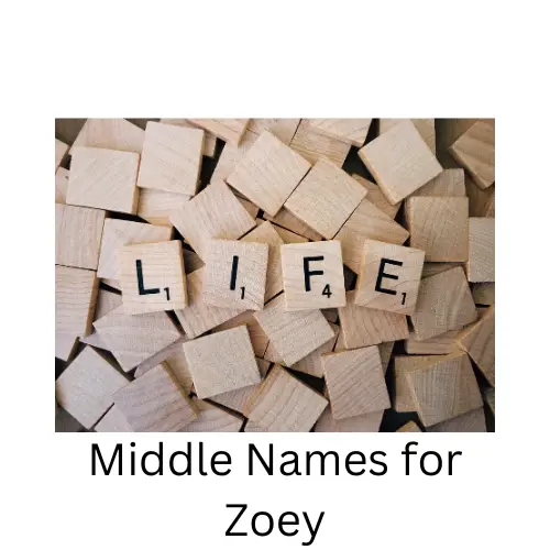 middle names for zoey