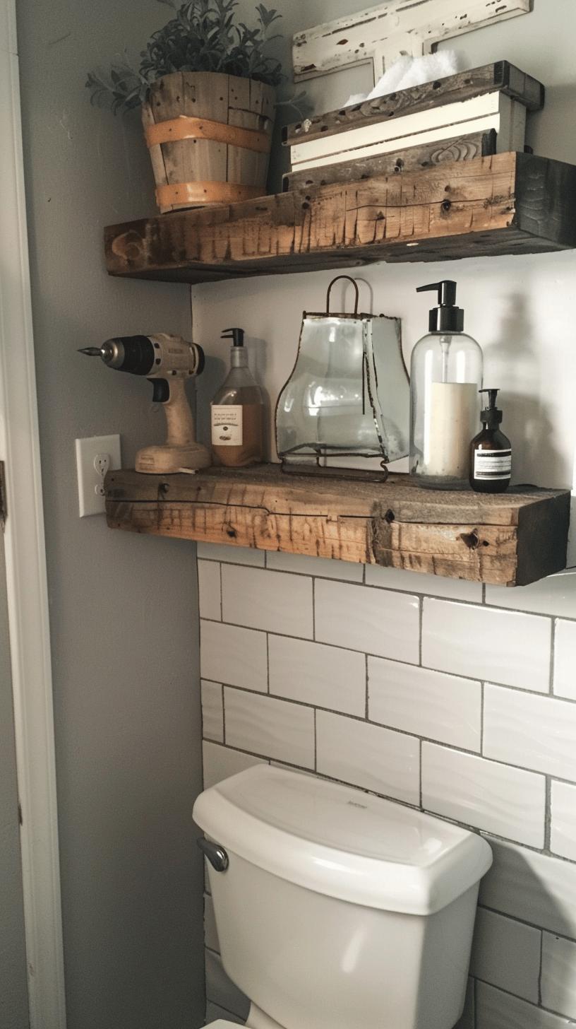 DIY Farmhouse Shelves for Bathroom Projects-1.jpg