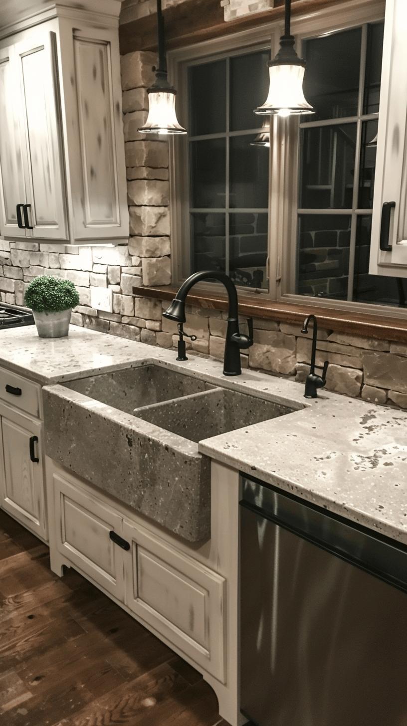 Different Styles of Granite Farmhouse Sinks-3.jpg