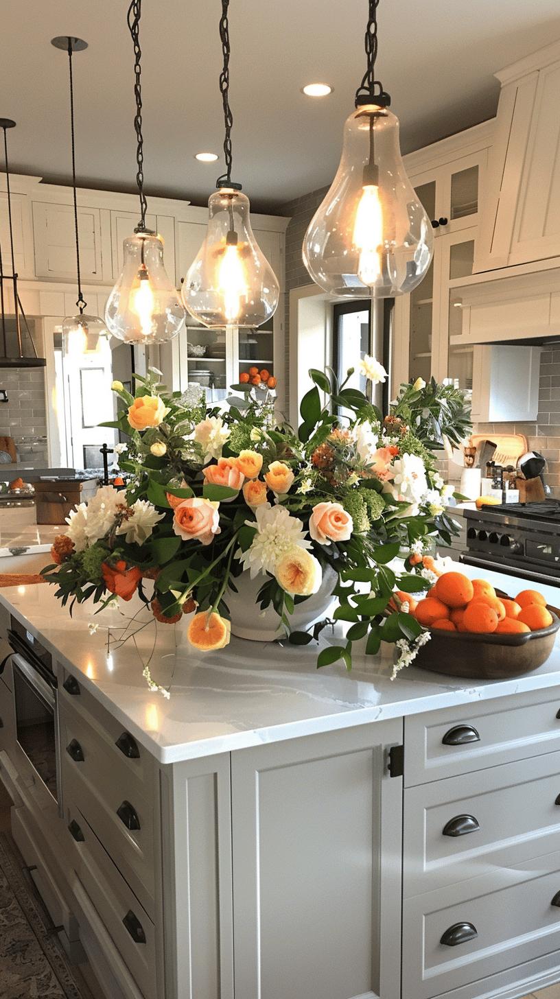 Seasonal Farmhouse Kitchen Island Decor-1.jpg