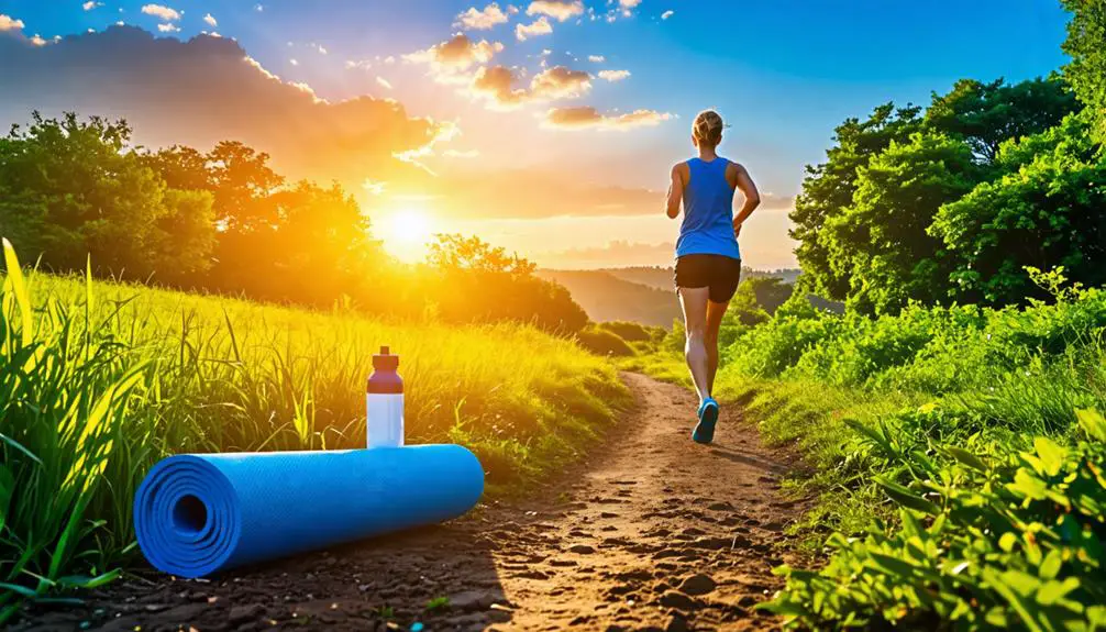 active lifestyle through exercise