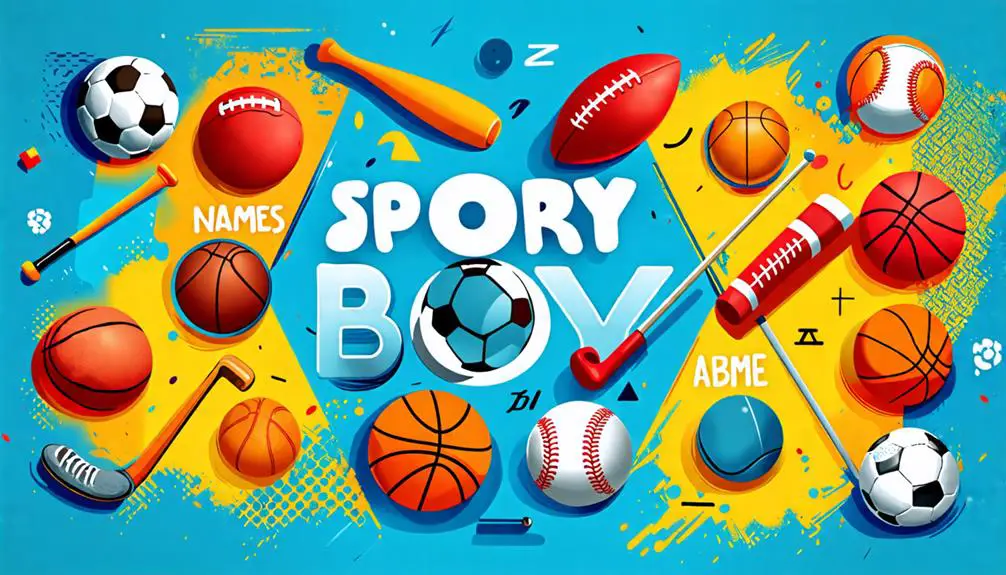 athletic names for boys