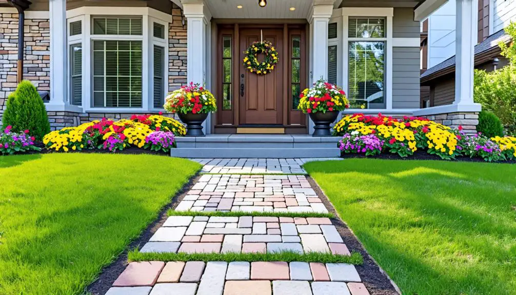 boosting front yard aesthetics