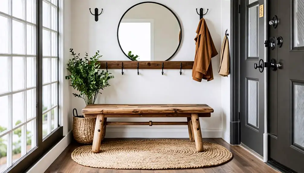 charming rustic home entrance