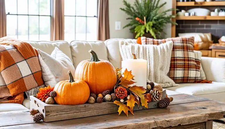 chic autumn farmhouse style