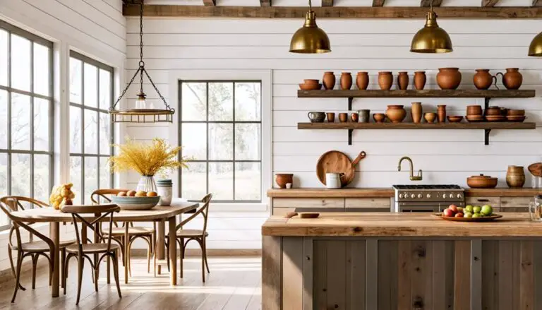 chic rustic culinary space