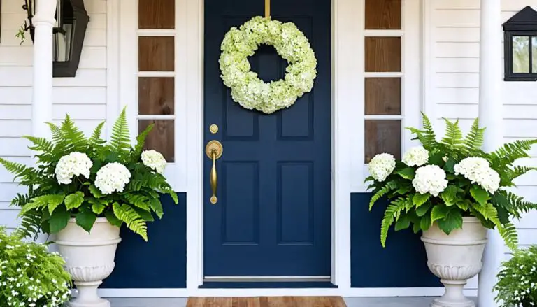 chic rustic entryway design