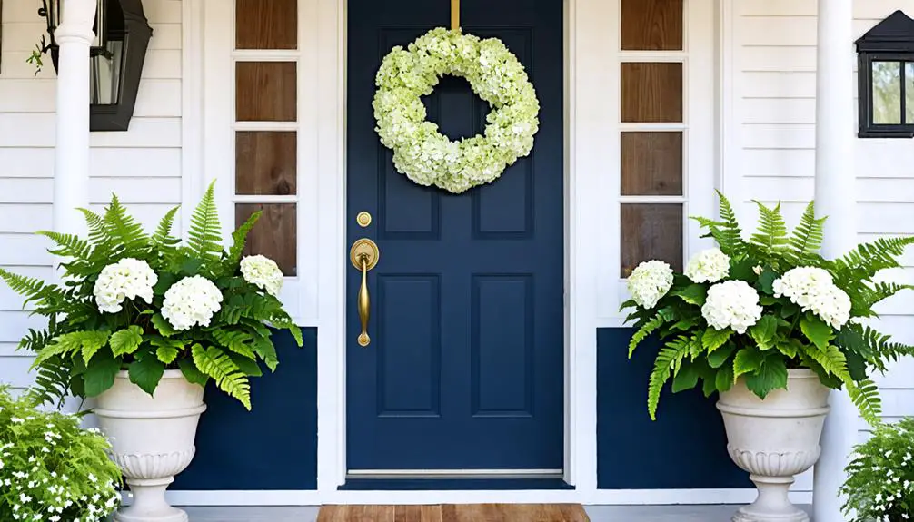 chic rustic entryway design