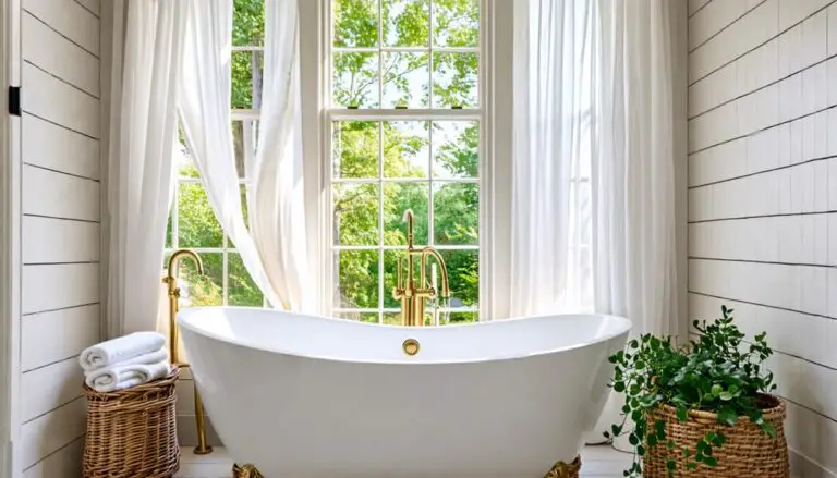 contemporary rustic bathroom design