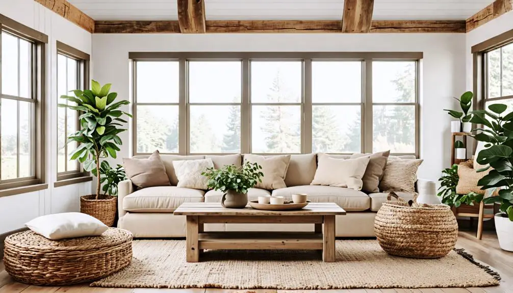 contemporary rustic home decor