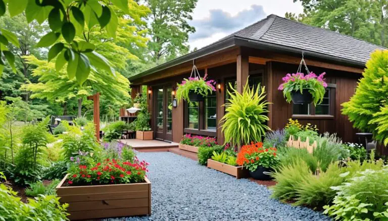 contemporary rustic outdoor design