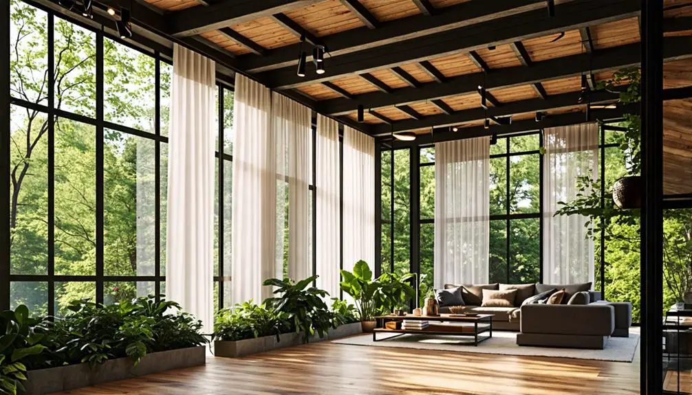 contemporary rustic window design
