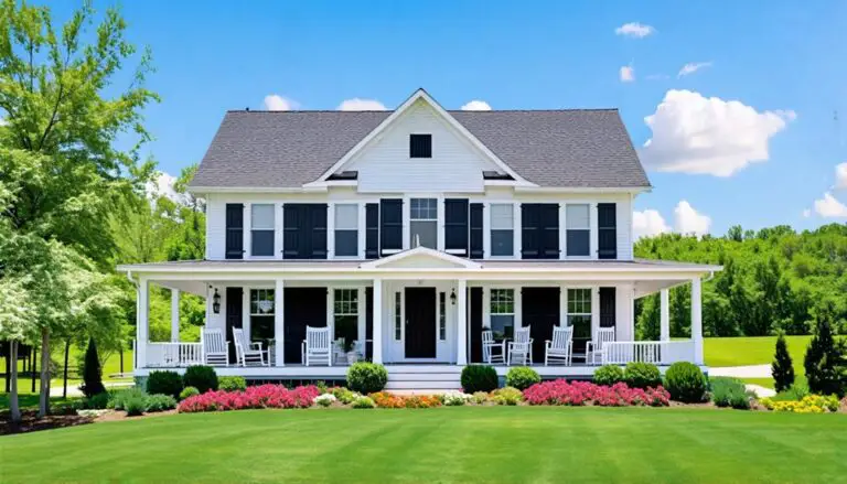 contemporary two story farmhouse design