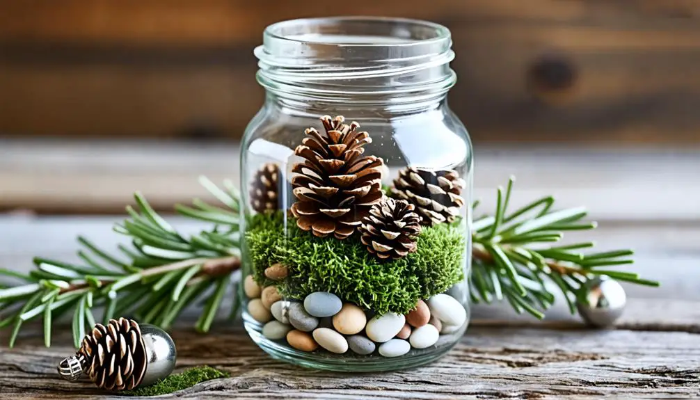 creative glass jar fillers