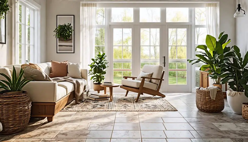 diverse tile flooring choices