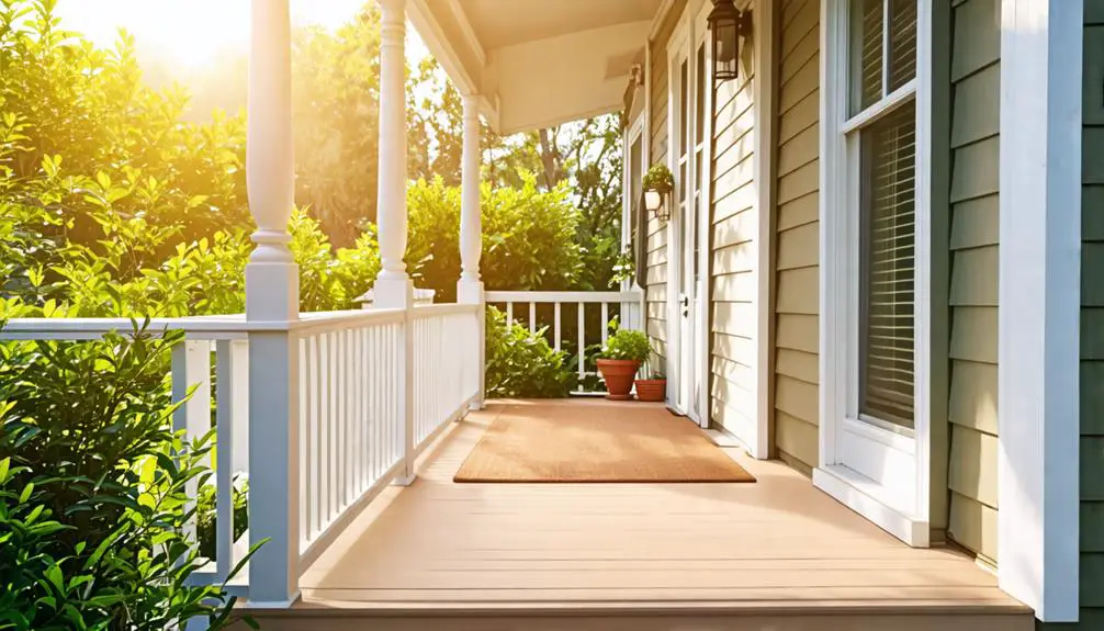 evaluating porch area effectively