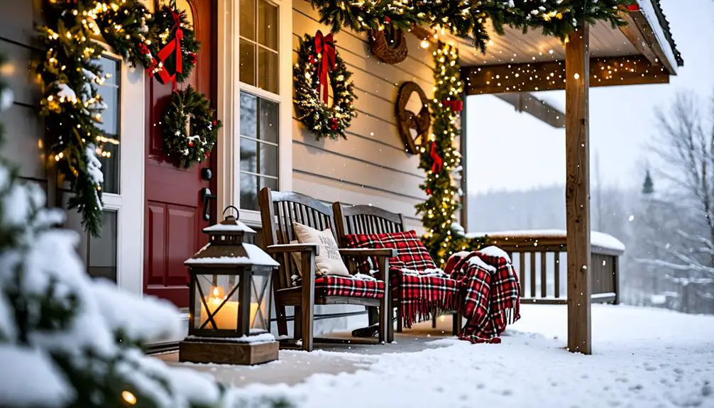 festive seasonal outdoor decorations