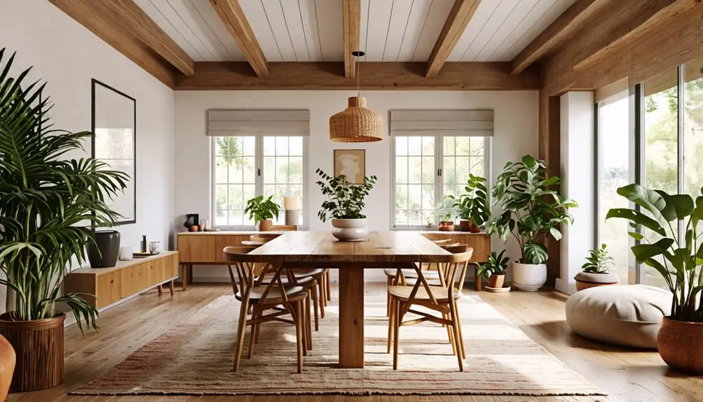 mid century farmhouse fusion