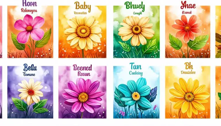 monthly inspired baby names