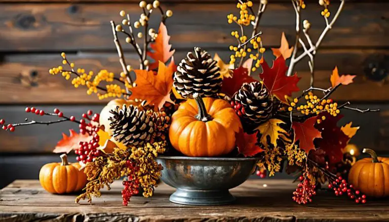 natural elements for fall decor