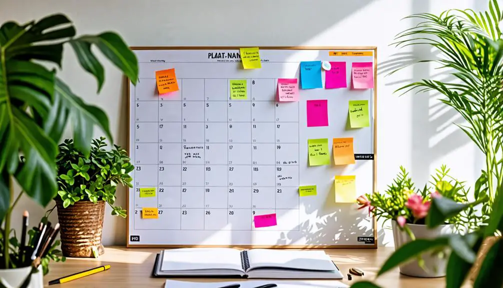 organizing festive event timelines