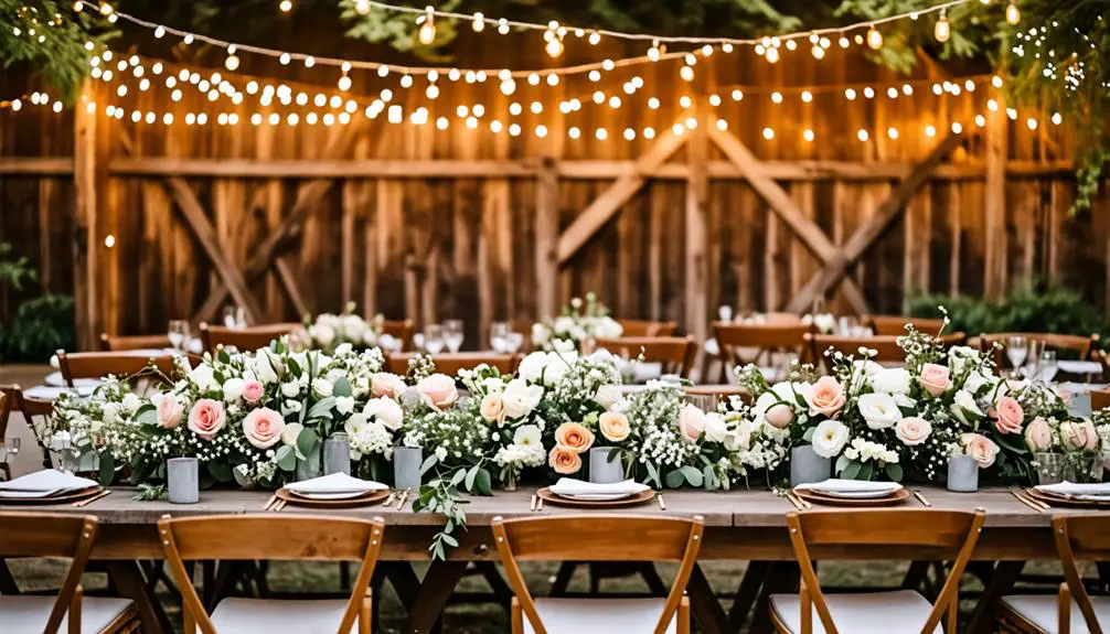 rustic elegance meets romance