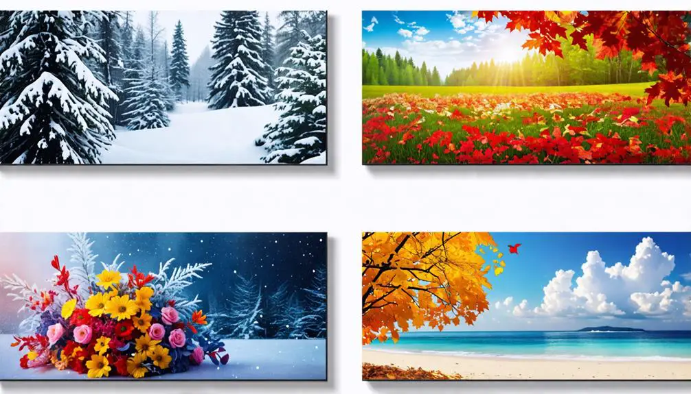 seasonal artwork selection guide