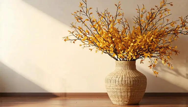 seasonal floor vase decor