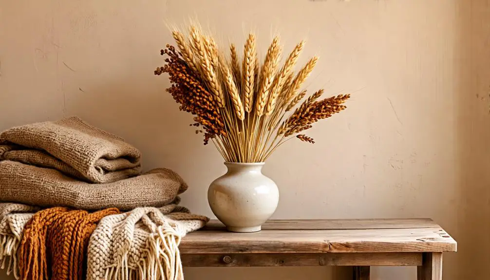 seasonal palettes and materials