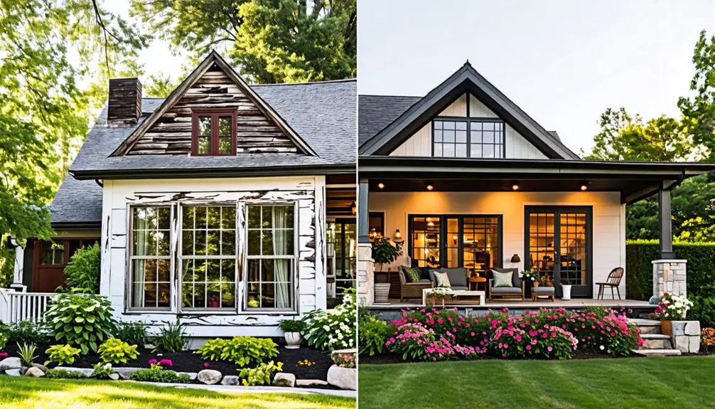 transformed modern farmhouse renovation
