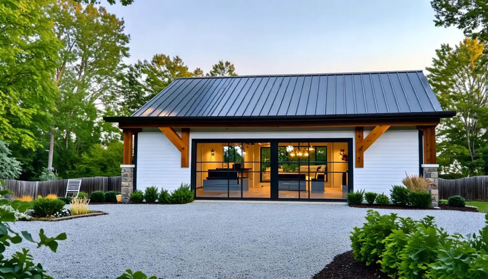 trendy garage design options
