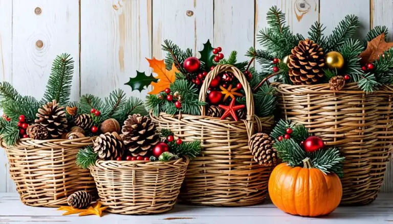 versatile seasonal decor baskets