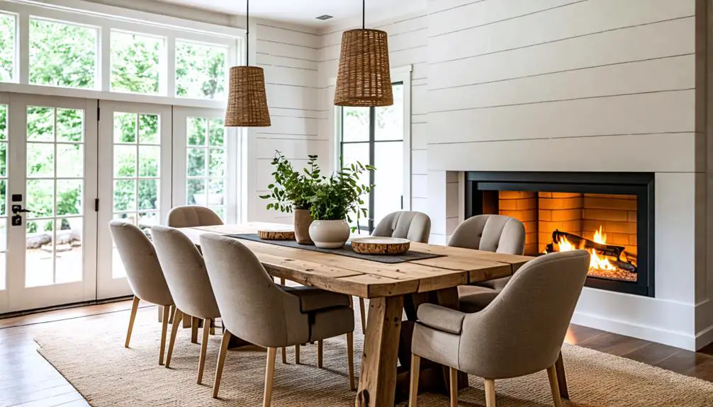 warm tones for comfort