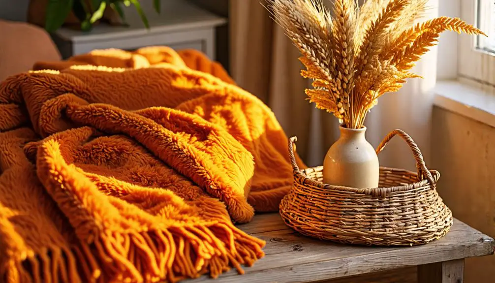 warmth through textural elements