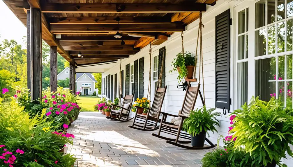 wrap around porch design elements