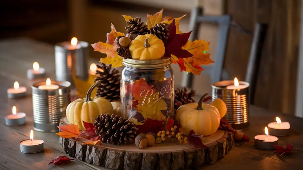 affordable decorative table arrangements