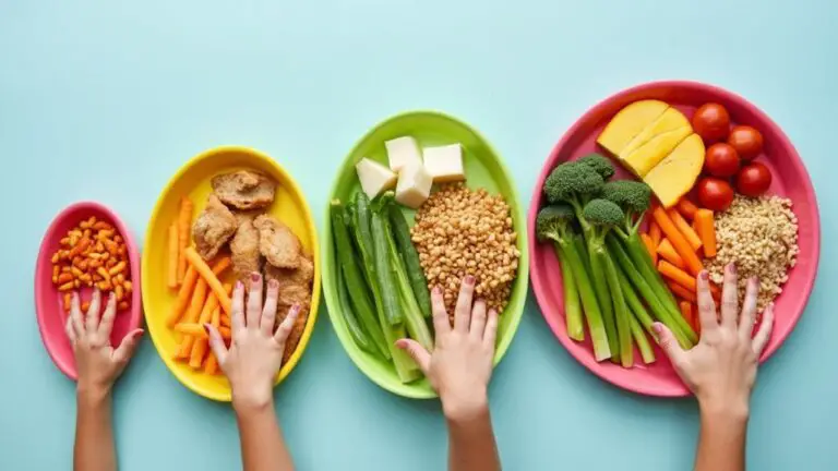 age specific portion size guide
