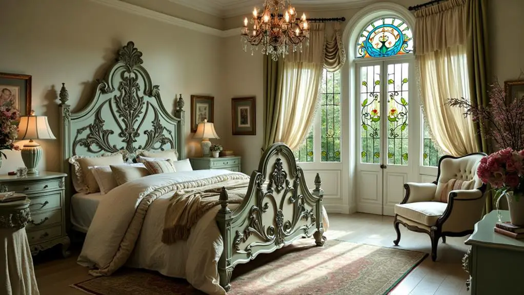 art nouveau bedroom design