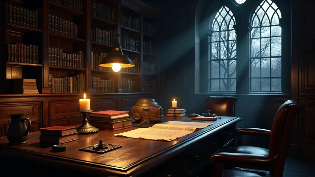 atmospheric lighting enhances ambiance