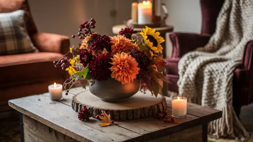 autumn blossom decor ideas