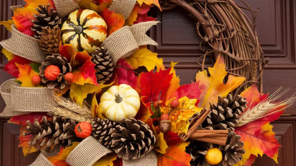 autumn decor wreath creations