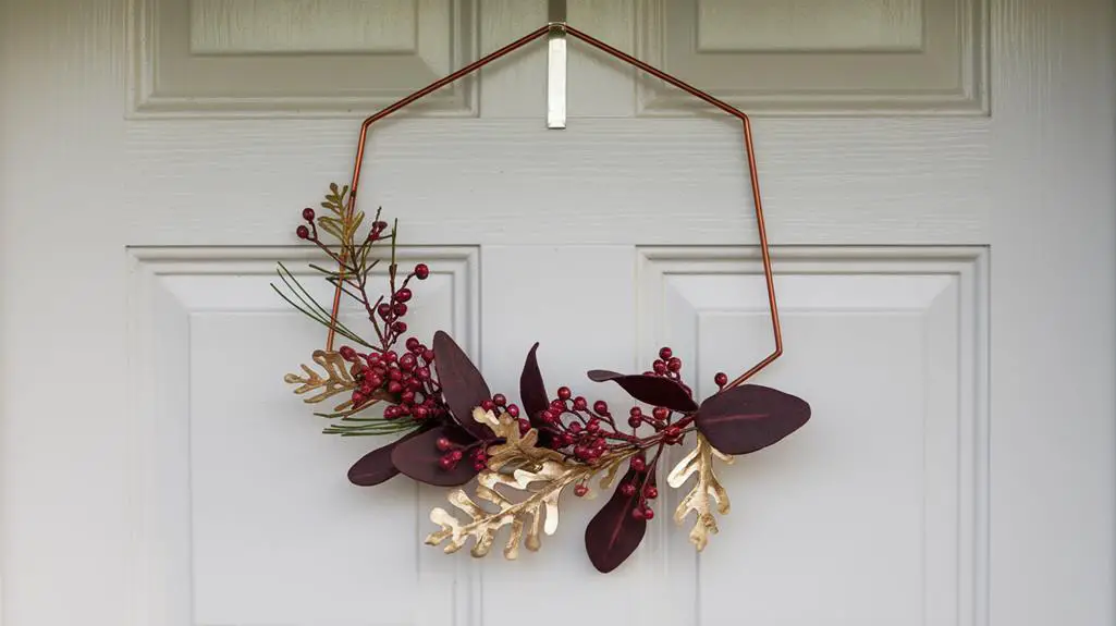 autumn decorative wreath designs