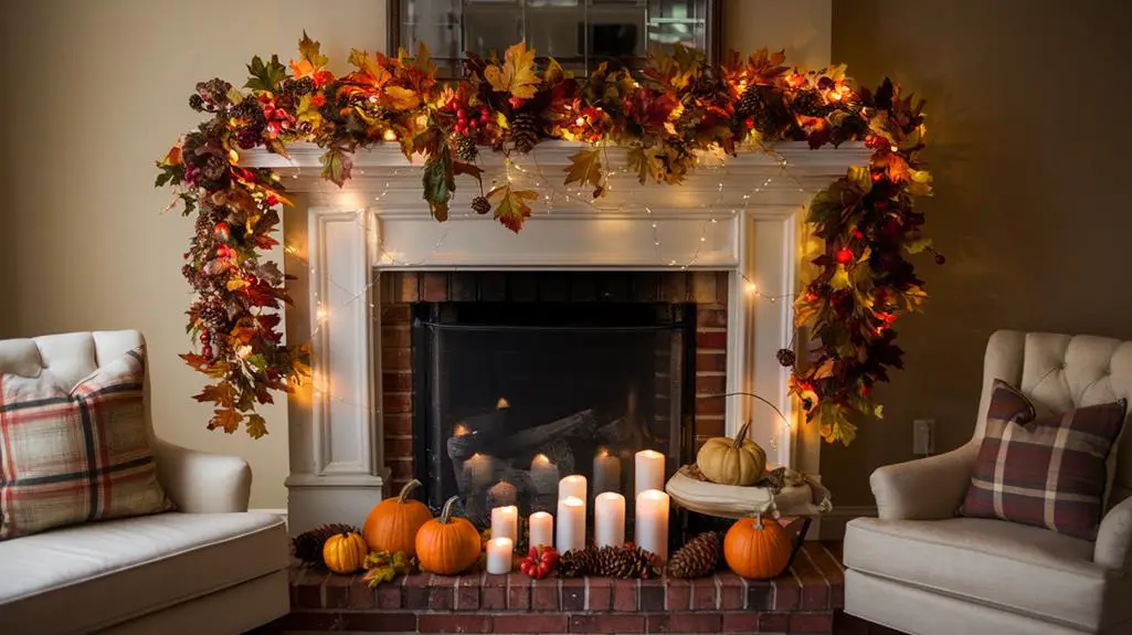 autumn garland styling ideas
