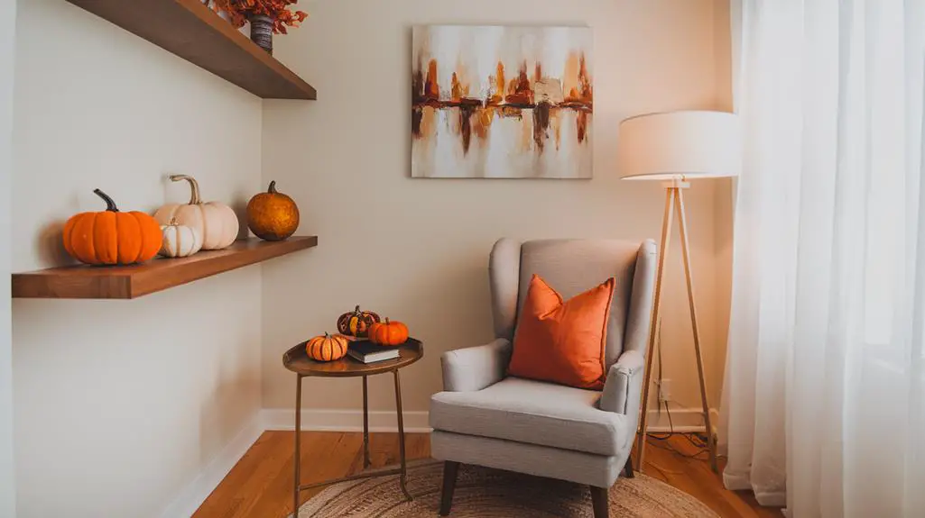 autumn hues in moderation