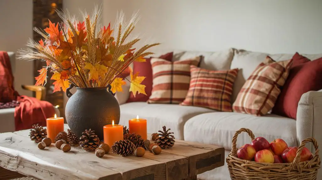 autumn inspired natural decor