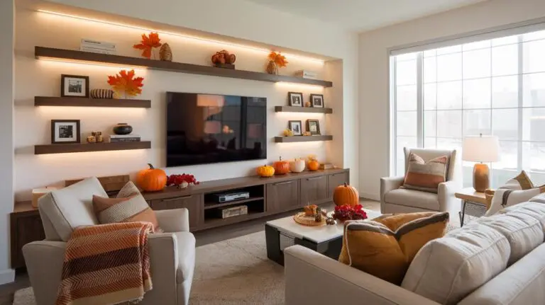 autumn themed electronics decoration ideas