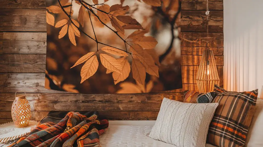autumn themed home decorations