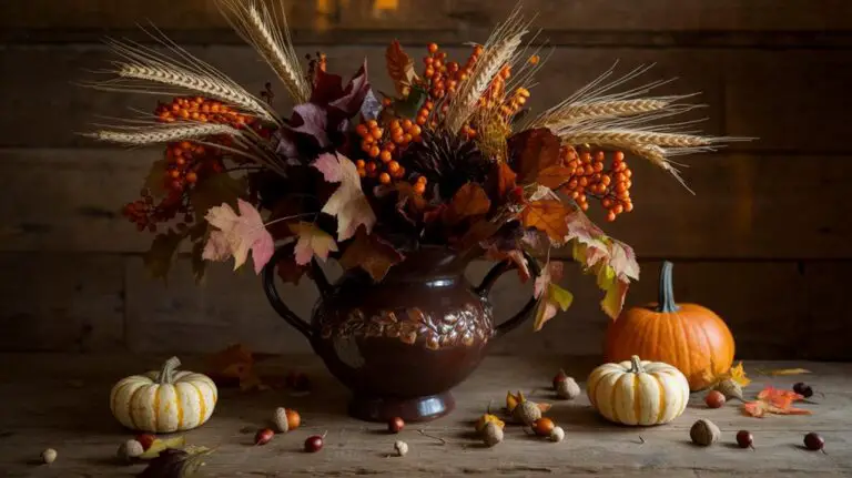 autumn vase styling ideas