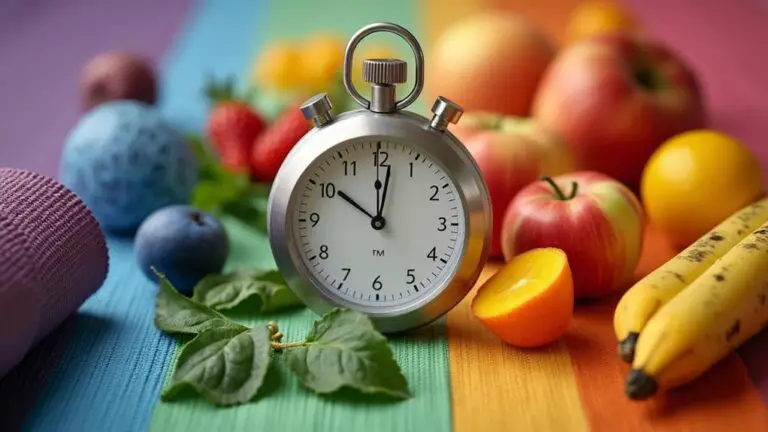 balanced nutrition and exercise