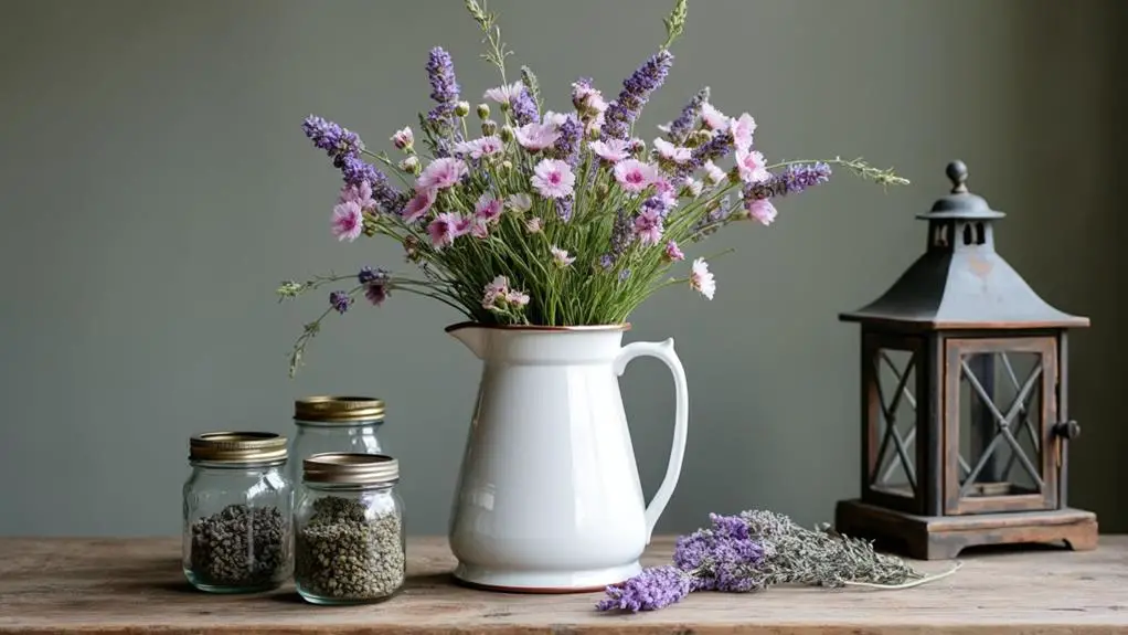 beautiful floral displays showcased